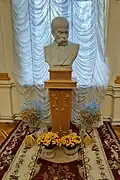 Bust of Taras Shevchenko in 2023
