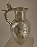 Silver ewer, Filippovka kurgan 1, 4th century BCE.