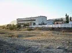 A Soviet workshop building in Vostochny