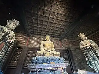 Interior of the building