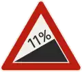 113-11 – Steep ascent (formerly used )