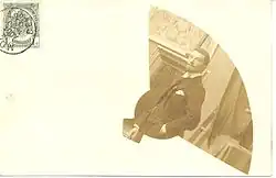 Gabriel van Dievoet in his atelier, 1903.