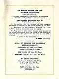 1949 BATC Doomben Cup showing urgent messages to patrons