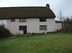 Nos 1 and 2 Week Cottages including adjoining Linhay to North-west