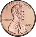 2.5% Copper Small Cent