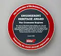 The New EHA Plaque used from 2009 onwards