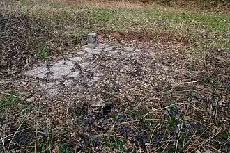 The slab of shaft no. 10.