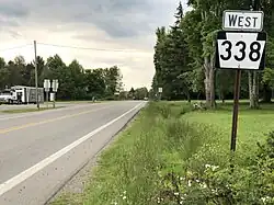 PA 338 in Ashland Township