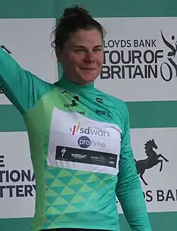 Lotte Kopecky, race winner