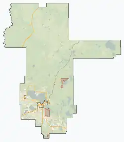 Lac La Biche County is located in Lac la Biche County