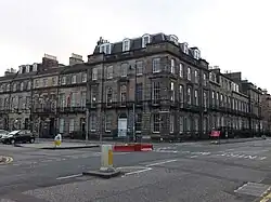 46-60 (Even Numbers) Melville Street, 31 Manor Place, Including Railings And Arched Lamp Holders