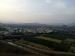 Abhona view form southeast (Malhari Temple)
