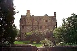 The Old Hall and attached Garden Wall to Front