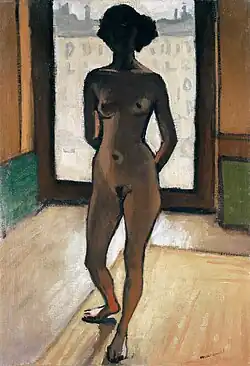 Albert Marquet, Nu en contre-jour, 1909.