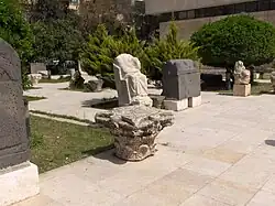 Statues at the museum yard