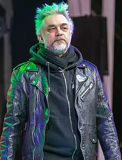 Andrius Mamontovas in March 2022