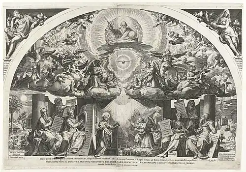 Prophets and Music-Making Angels Cort