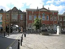 The County Hall, including the former Town Hall, the former County Constabulary Headquarters and the Judge's Lodgings
