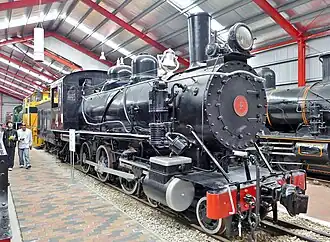 1914-built locomotive no. 4, which hauled BHP iron ore trains from Iron Knob to Whyalla