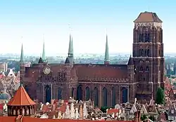 The co-seat of the Archdiocese of Gdańsk is Co-Cathedral Basilica of the Assumption of the Blessed Virgin Mary.