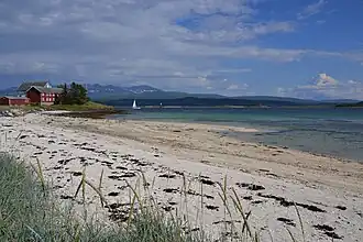 Sandtorg, where a trading place from the Viking age was located