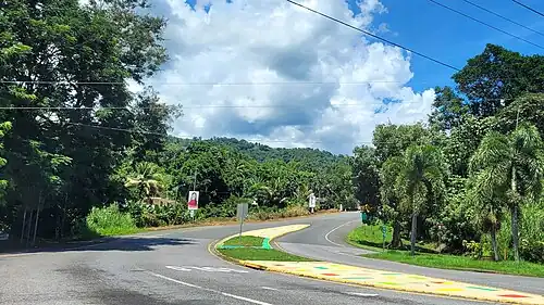 Puerto Rico Highway 111 in Salto Abajo