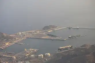 New outer dock of Escombreras