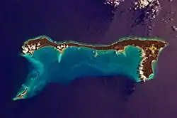 Astronaut photograph of Cat Island