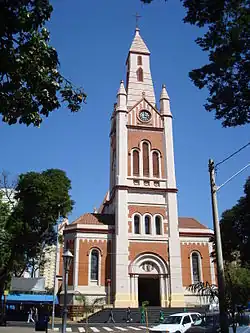 The seat of the Archdiocese of Ribeirão Preto is Catedral Metropolitana São Sebastião.