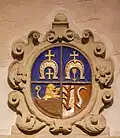 Coat of arms in the Gniezno Cathedral, Gniezno.