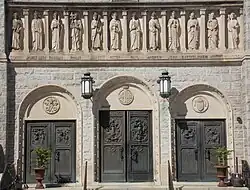 Bronze doors from the original cathedral