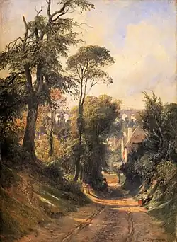 Vue du Val-Fleury (between 1825 and 1848, Musée Condé, Chantilly