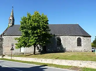 The chapel of Notre-Dame de la Croix, in Plélauff