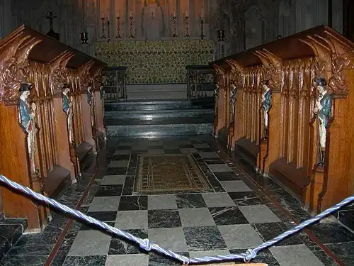 Choir screens (1917), Washington Memorial Chapel.