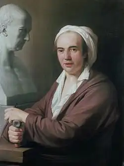 Portrait of the sculptor Christopher Hewetson, oil on canvas, Wallraf–Richartz Museum, Cologne