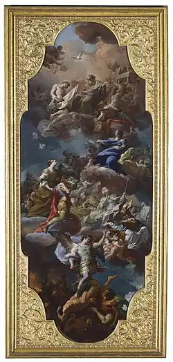 Corrado Giaquinto, The Virgin presents Saint Helena and Constantine to the Trinity, 1741–42