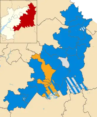 2011 results map
