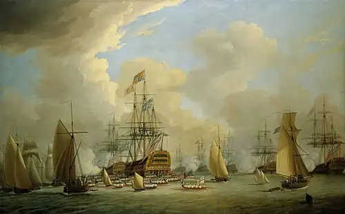 The Royal Visit to the Fleet (1774)