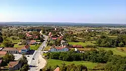 Aerial view of Gornji Draganec