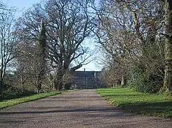 Bovey House including outbuilding adjoining north