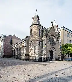 Panmure Street, Trinity Hall, High School of Dundee, Formerly Panmure Street Congregational Church, Including Railings