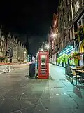 Lawnmarket, North Side, Telephone Kiosks