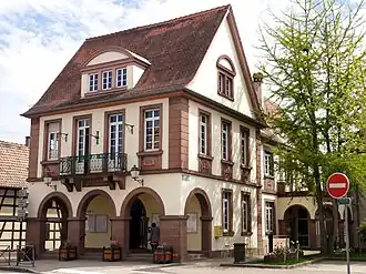 The town hall in Fegersheim