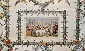 Fresco of Scipione Colonna