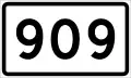 County Road 909 shield