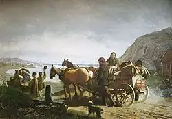 Emigration from Gothenburg (1872) by Geskel Saloman