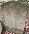 Grave of Joseph Warren Zambra's parents, Joseph Caesar and Phillis Zambra in Highgate Cemetery (west side)
