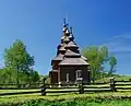 Wooden Church of Saint Nicholas in Habura (seen from the east)