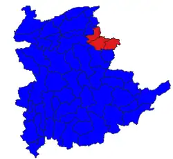 Location in Shan State