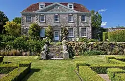 Hydes House with attached Walls and Gatepiers